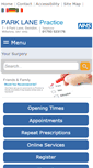 Mobile Screenshot of parklanepractice.com